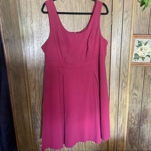Torrid Cranberry Swing Dress